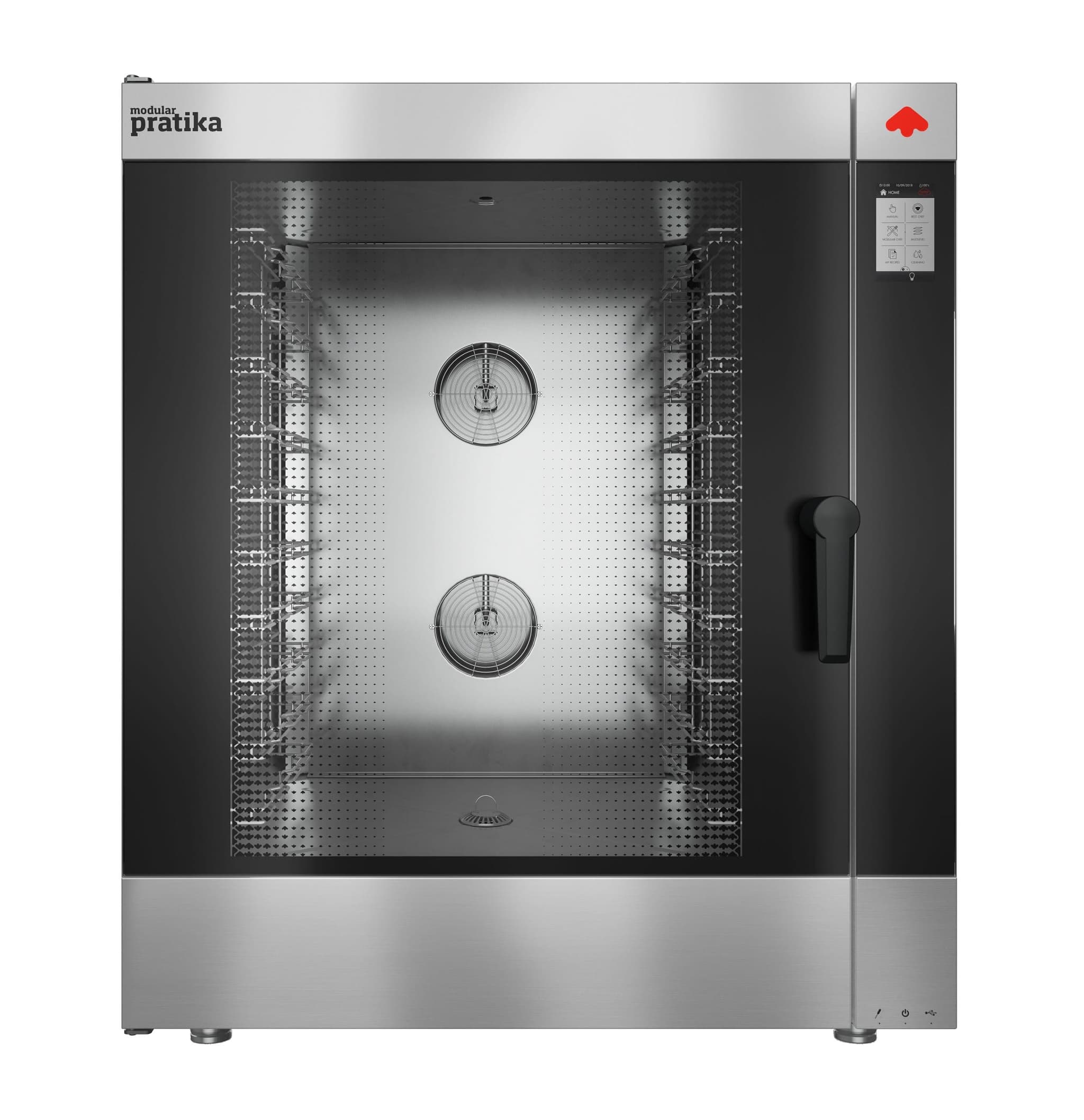 Kombidamper Touch Screen10 Gn1 1 / 40×60 med automatisk vask – operativ guide for norske storkjøkken
