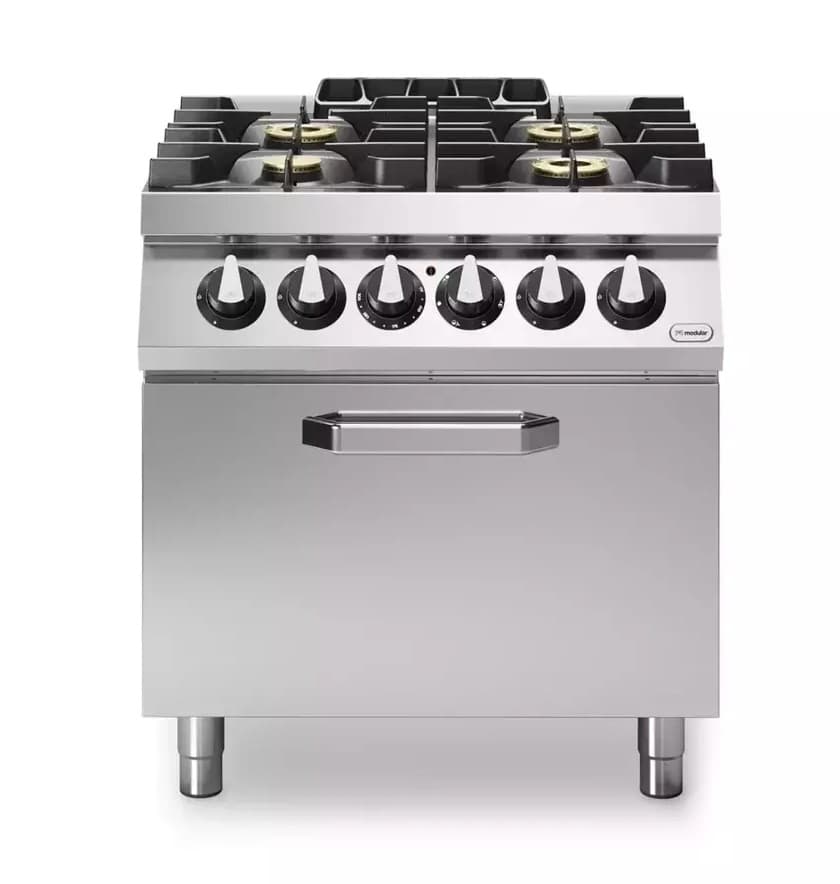 Gasskomfyr 4 Blussel Stekeovnmodular Pratika – Kapasitet, drift og vanlige fallgruver