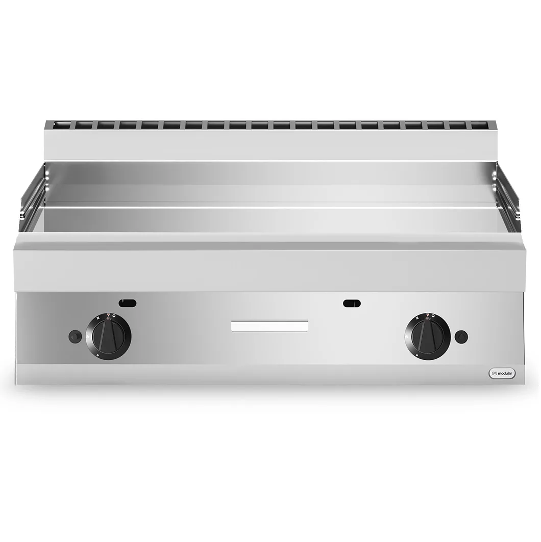 Gass flatgrill 2 sonerslett krom stekeplate modular 100x65 cm – hva profesjonelle kjøkken trenger å vite