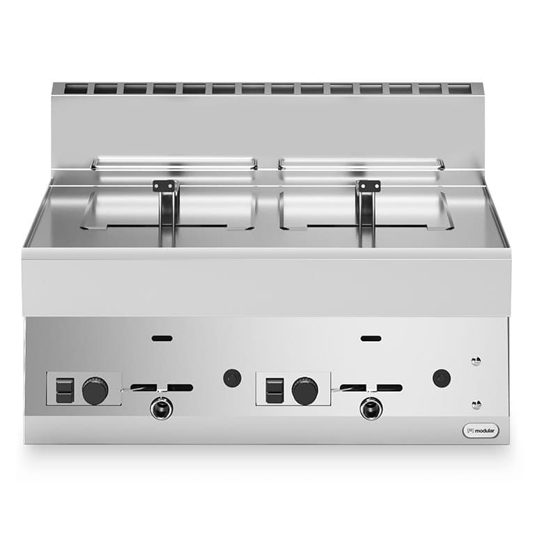 Gass frityrkoker 88 litermodular 70x65 – kapasiteten som skiller effektive kjøkken fra dem som alltid har kø