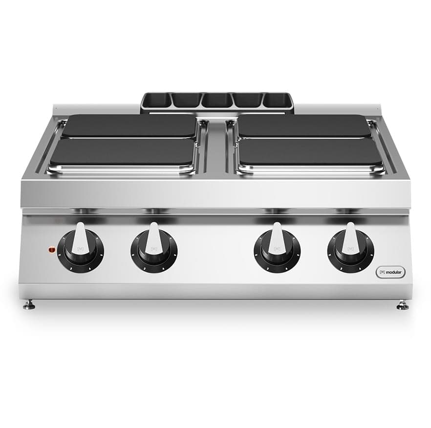 Koketopp4 Firkantede Platermodular 80×73 Cm – kapasitet som avgjør servicetempoet