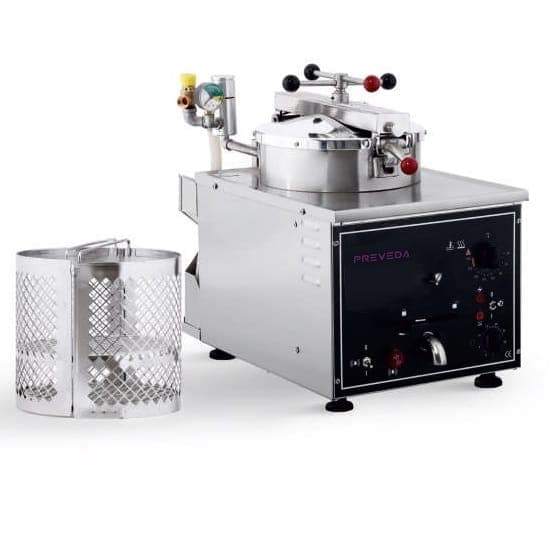 Elektrisk Trykk frityrkoker 2,2 kg / 10 min. MF518: Når trykkfritering lønner seg i praksis