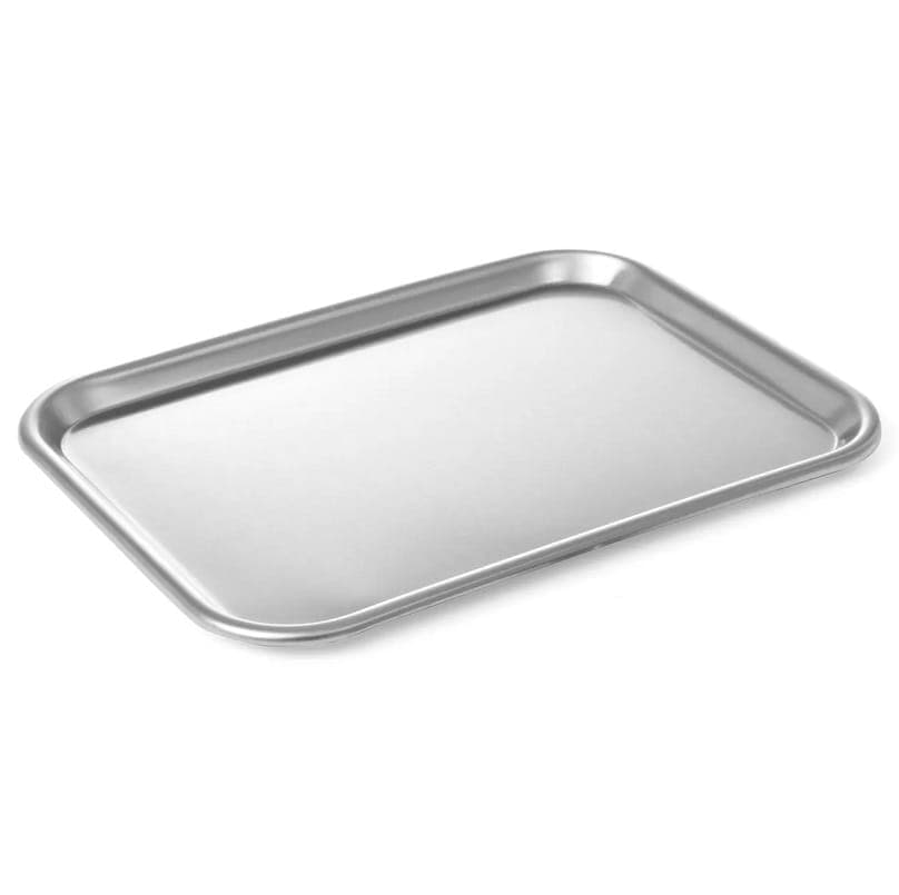 Serveringsbrett 31×23 cm rustfritt stål — avgjørende for serveringsflyten